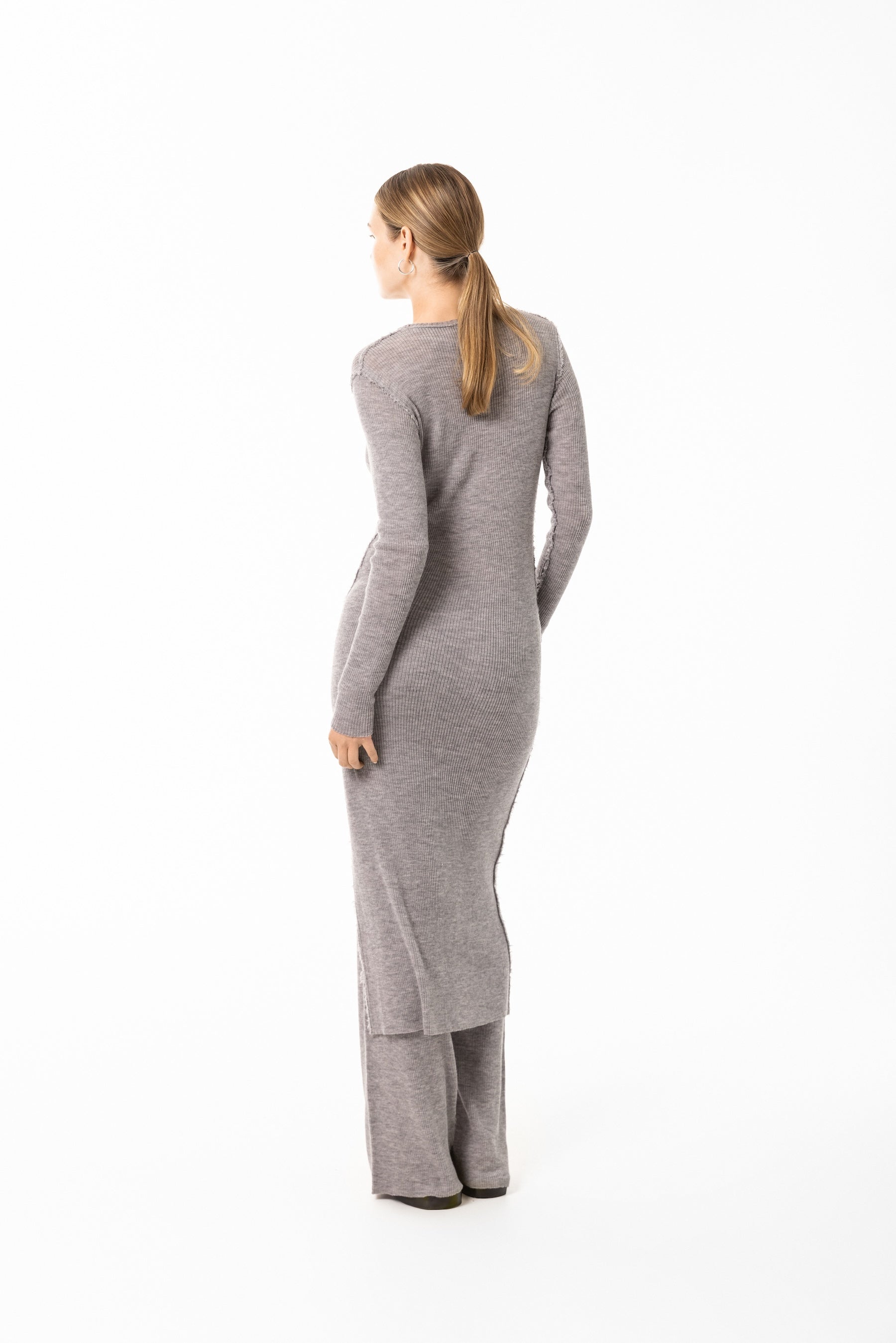 Bina grey dress