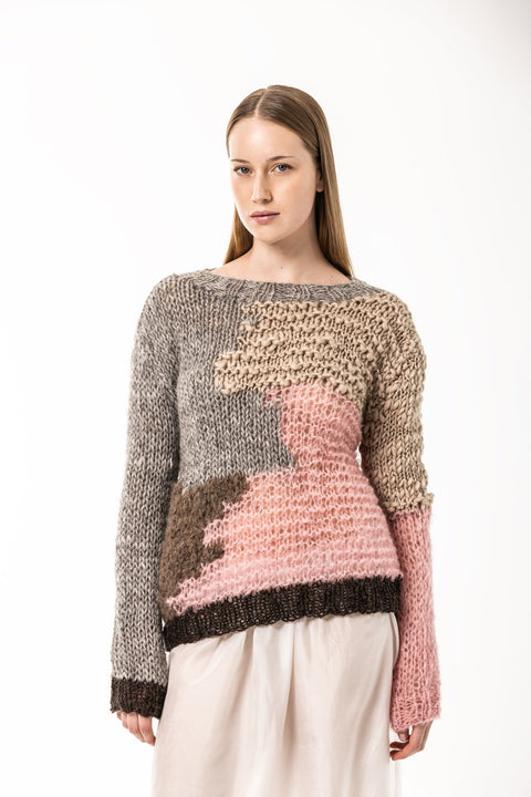 Landslag rose sweater